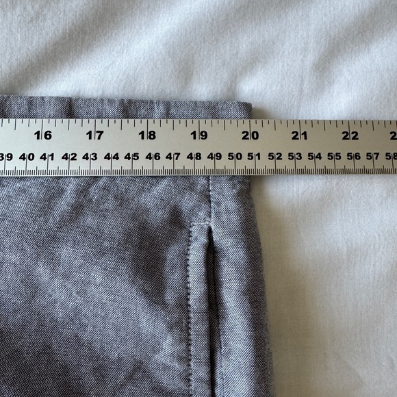 Haggar Men's 40 Lightweight Linen Blend Chino Walking Shorts‎ Gray Golf Preppy - Picture 11 of 15